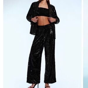 Sequin Blazer Set Forever 21